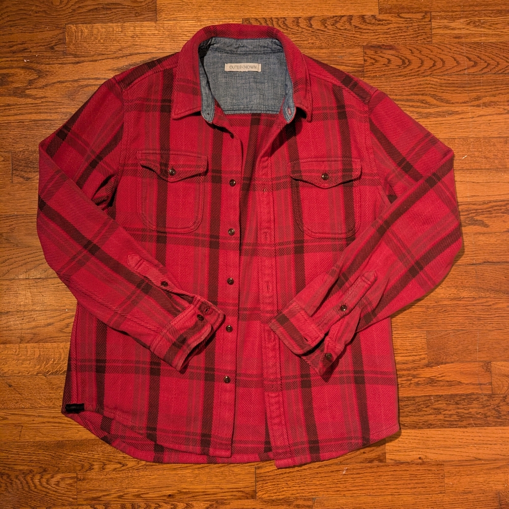 Outerknown Blanket Shirt, men's L